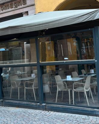 Dehor completo bar/ristorante 27mq – pronto uso