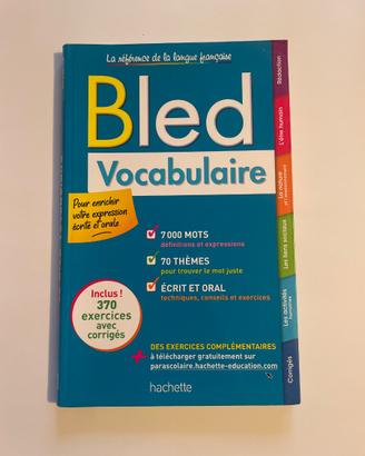 Bled Vocabulaire - hachette
