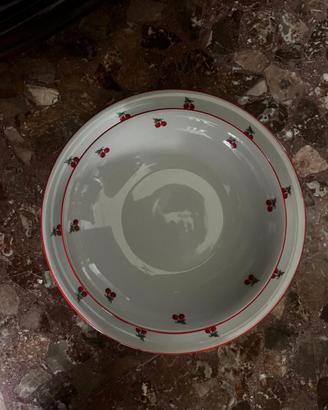 Servizio piatti decorazione ciliegie – 22 pezzi