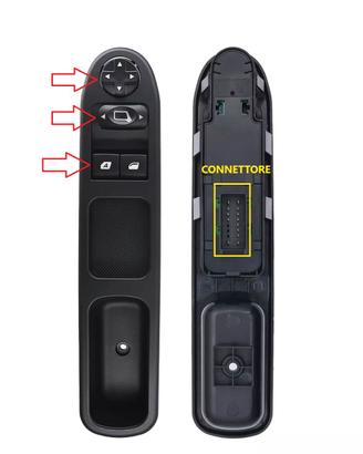 Pulsantiera Peugeot 207 Citroen C3 SINISTRA O DX