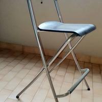 Set 4 Sedie Alte Pieghevoli