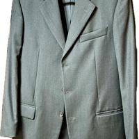 Giacca vintage uomo grigio scuro