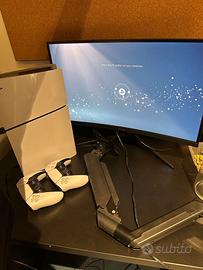 PS5 Slim con 2 controller + Monitor MSI