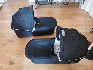 2 navicelle/carrozzine Valco Baby Snap Duo+adatt