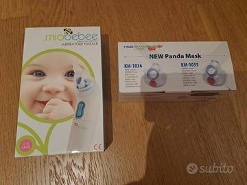 Aspiratore nasale e Panda Mask