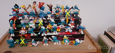 Puffi da collezione, prezzi vari a partire da 2 €