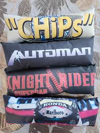 cuscino Supercar, CHiPs , Ayrton Senna , Automan 