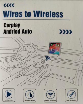 Adattatore Carplay/Android Wireless 