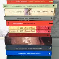 13 libri di autori italiani edizioni Mondadori