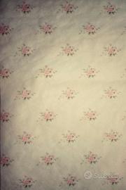 CARTA da PARATI floreale -- 8 ROLLI x 42 mq.