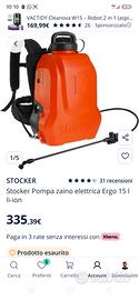 pompa a zaino stocker