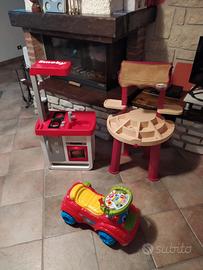 stock giochi cucina macchina cavalcabile mercatino