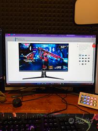 Monitor asus rog strix XG32UQ 4k