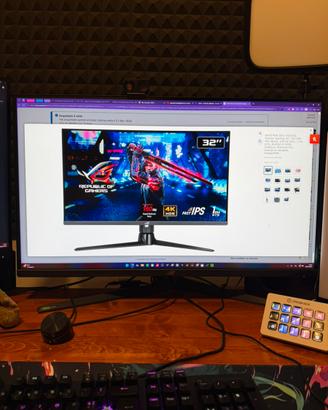 Monitor asus rog strix XG32UQ 4k