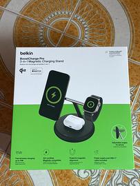 Caricatore magnetico magsafe Belkin 3 in 1 Apple