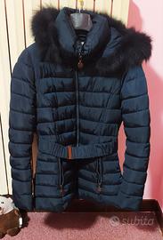 Piumino donna blu