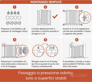 Cancelletto Sicurezza Hauck Open N Stop KD 96