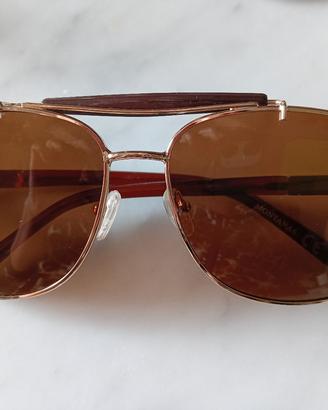 occhiali da sole lenti ambrate