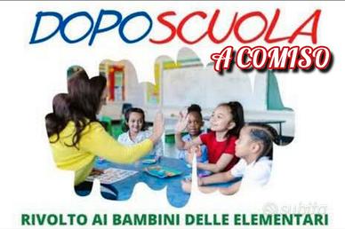 Comiso doposcuola bambini scuola elementare