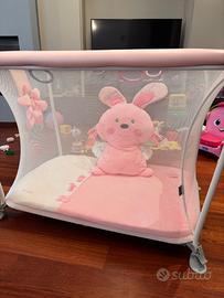 Box area giochi Brevi rosa bambina