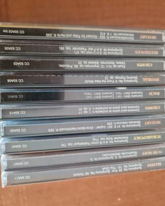 collezione CD musica classica de agostini 10pezzi