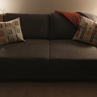 Divano 2 posti Ikea grigio antracite melange