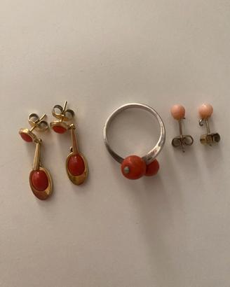 orecchini + anello