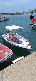 Barca Open 4.5m con Motore Evinrude 2T - come uovo