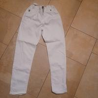 PANTALONI STOFFA BIANCHI