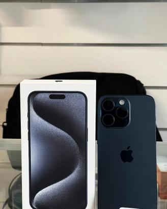 iPhone 15 Pro 256GB Titanio Blu-Originale Apple