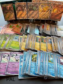 Lotto Carte Pokemon 120 pz Evoluzioni a Paldea+Ex