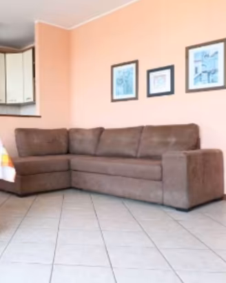 DIVANO LETTO CONTENITORE SOGGIORNO AD ANGOLO