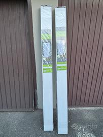 Porta a soffietto Artens bianca 83x214