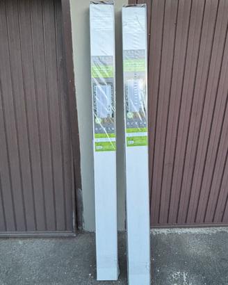 Porta a soffietto Artens bianca 83x214