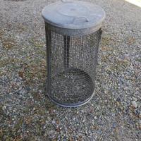 bidone portasacchi rifiuti