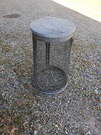 bidone portasacchi rifiuti