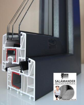 Infissi in PVC SALAMANDER e REHAU+Zanzariere varie