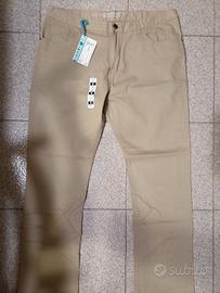pantaloni beige uomo - taglia 58