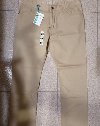 pantaloni beige uomo - taglia 58