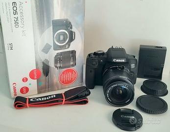Canon EOS 750D 24 Megapixel WiFi Display touch.