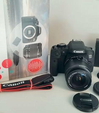 Canon EOS 750D 24 Megapixel WiFi Display touch.