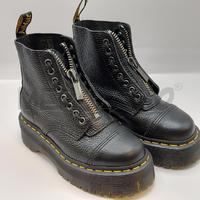 ANFIBI DONNA DR MARTENS ZIP PEL NERA
