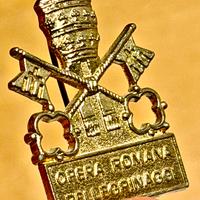 Spilla opera romana pellegrinaggi anni 80 my nonna