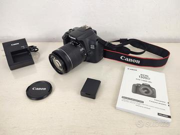 Canon 1300d Video FULL HD Wi-Fi PARI AL NUOVO