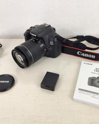 Canon 1300d Video FULL HD Wi-Fi PARI AL NUOVO