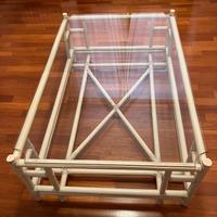 Tavolino piano in vetro+consolle piano in vetro