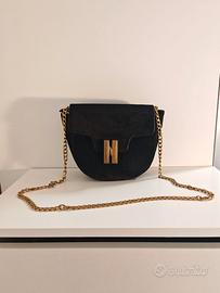 Borsa Nalì in velluto nero