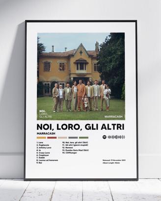 Poster Marracash - noi, loro, gli altri 