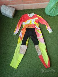 completo moto da cross bambino