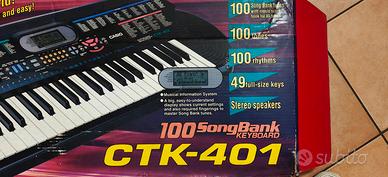 Tastiera elettronica CASIO CTK-401